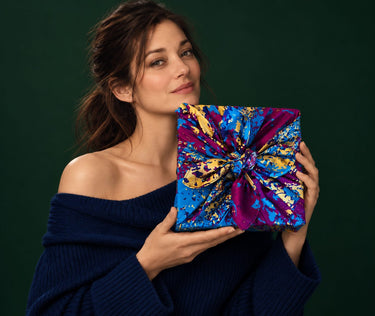 Flirt Automnal – furoshiki satin luxe Carédeau