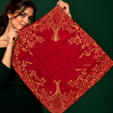 Coton Recyclé Taille M : Chante D'aube (Rouge Coquelicot)