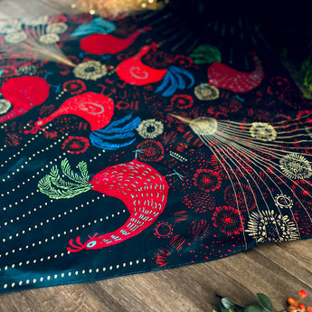 Satin Luxe Taille L : Les Poules aux Oeufs D'or