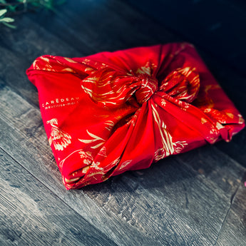 Coton Recyclé Taille M : Chante D'aube (Rouge Coquelicot)