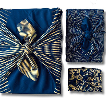 Pack Famille lot de 3pcs : GLOIRE (BLEU MINUIT)