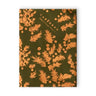 Bouts de Houx olive furoshiki 35x35 cm