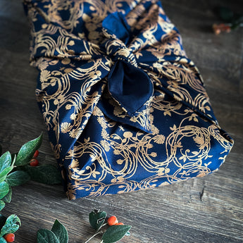Jardin Secret en Bleu Minuit Taille M