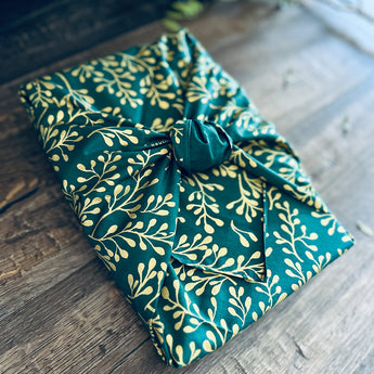 Coton Recyclé Taille M : Sauvages (Vert sapin)