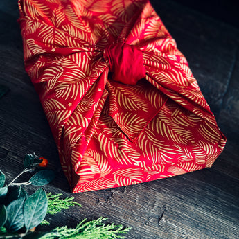 Coton Recyclé Taille M : Sous les étoiles (Rouge Coquelicot)