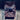Petit Tricot (bleu nuit) 35x35cm Furoshiki Mat 100% Coton