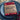 Bouts de Houx (Rouge Coquelicot) 35x35cm Mat 100% Coton